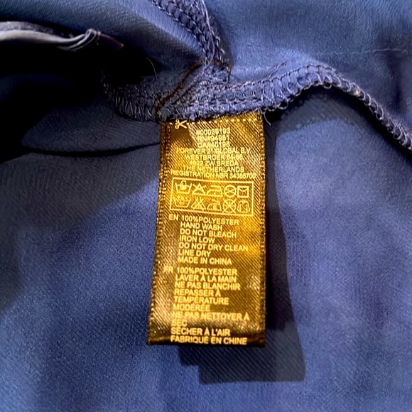 Blue hooded romper. - Picture 6 of 9